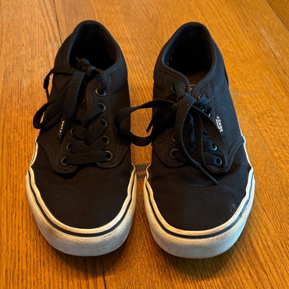 Vans Black and White Sneakers